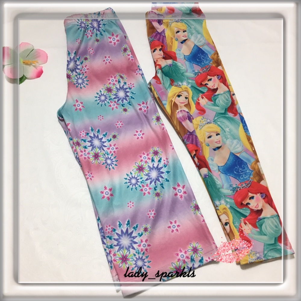 Little girls Pajama Bottoms, Disney Princesses sz3